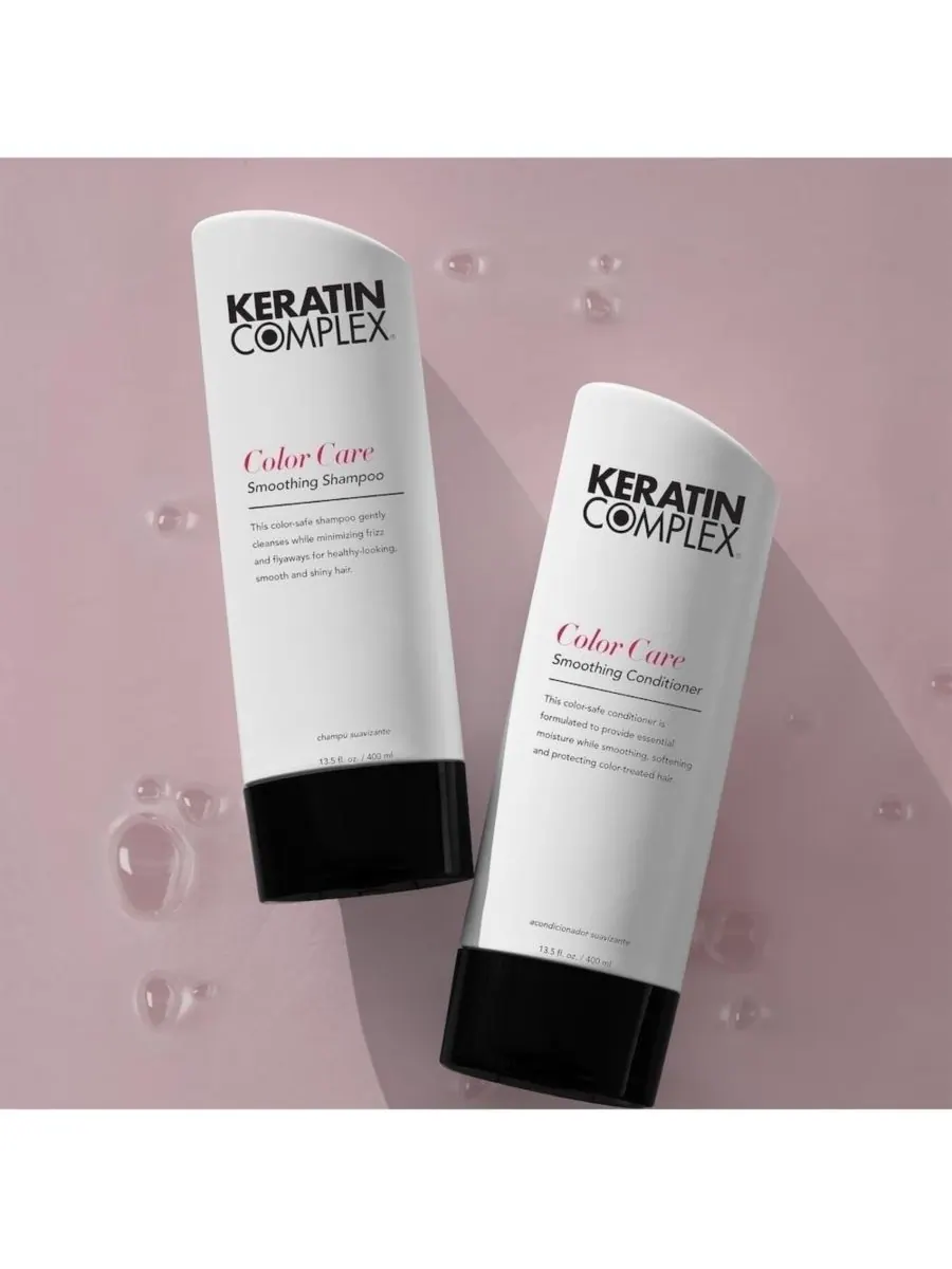 Разглаживающий кондиционер для окрашенных волос, 13, 5 унций Keratin Complex — изображение 2 из 6