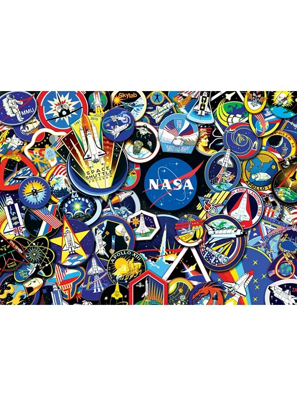 Шедевры космических миссий — пазл из 1000 деталей для взрослых Masterpieces Puzzles — изображение 2 из 3