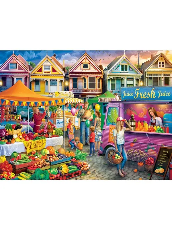 Фермерский рынок "Шедевры" - пазл выходного дня из 750 деталей Masterpieces Puzzles — изображение 2 из 3