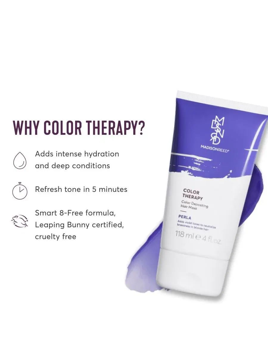 Маска для волос с оттенком Color Therapy, 118 мл Madison Reed — изображение 3 из 9