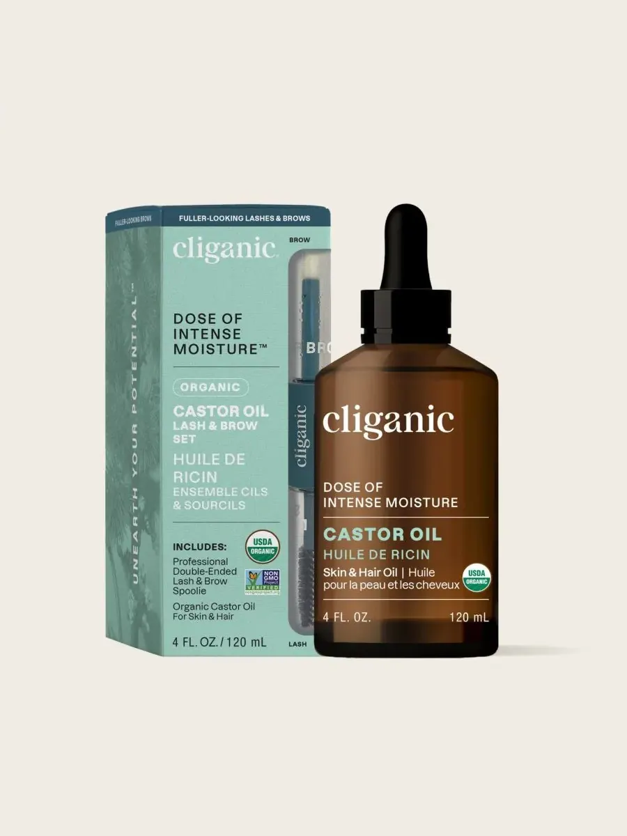 Cliganic Органическое касторовое масло - 113 г — изображение 1 из 7