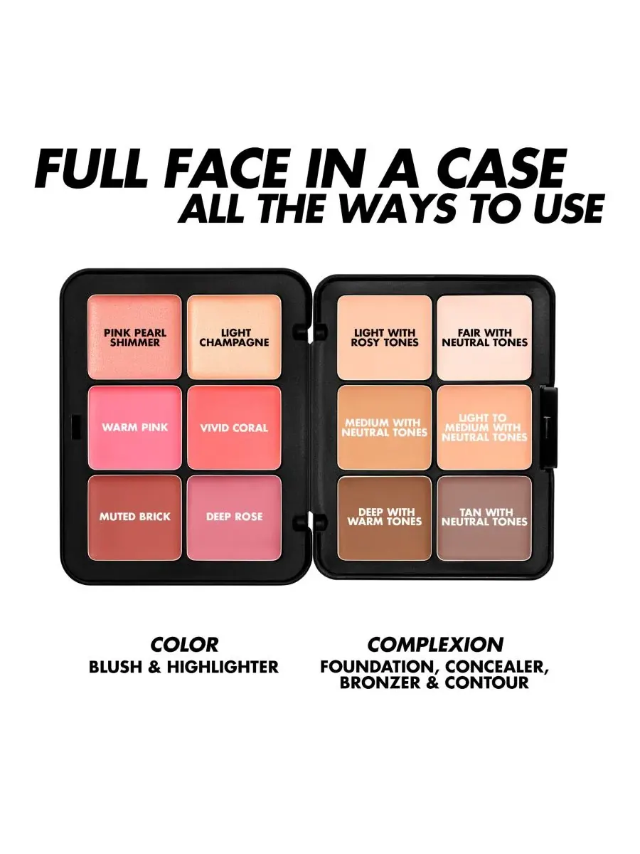 MAKE UP FOR EVER Палитра стойких кремов для лица HD Skin Face Essentials — изображение 9 из 9