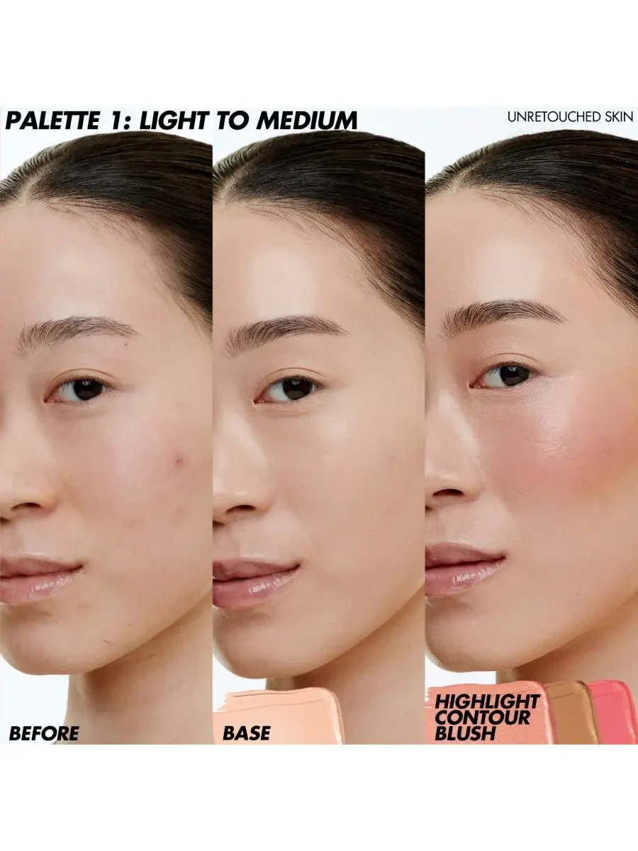 MAKE UP FOR EVER Палитра стойких кремов для лица HD Skin Face Essentials — изображение 5 из 8