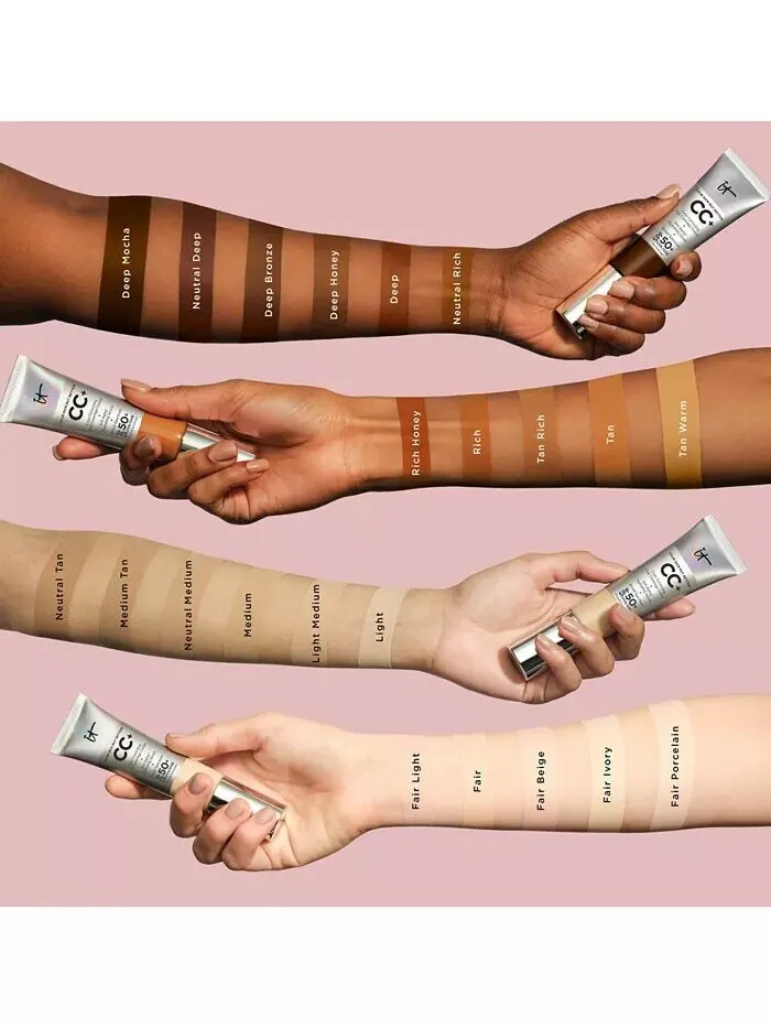 CC+ Крем с SPF 50+ It Cosmetics, цвет Fair Porcelain — изображение 3 из 10