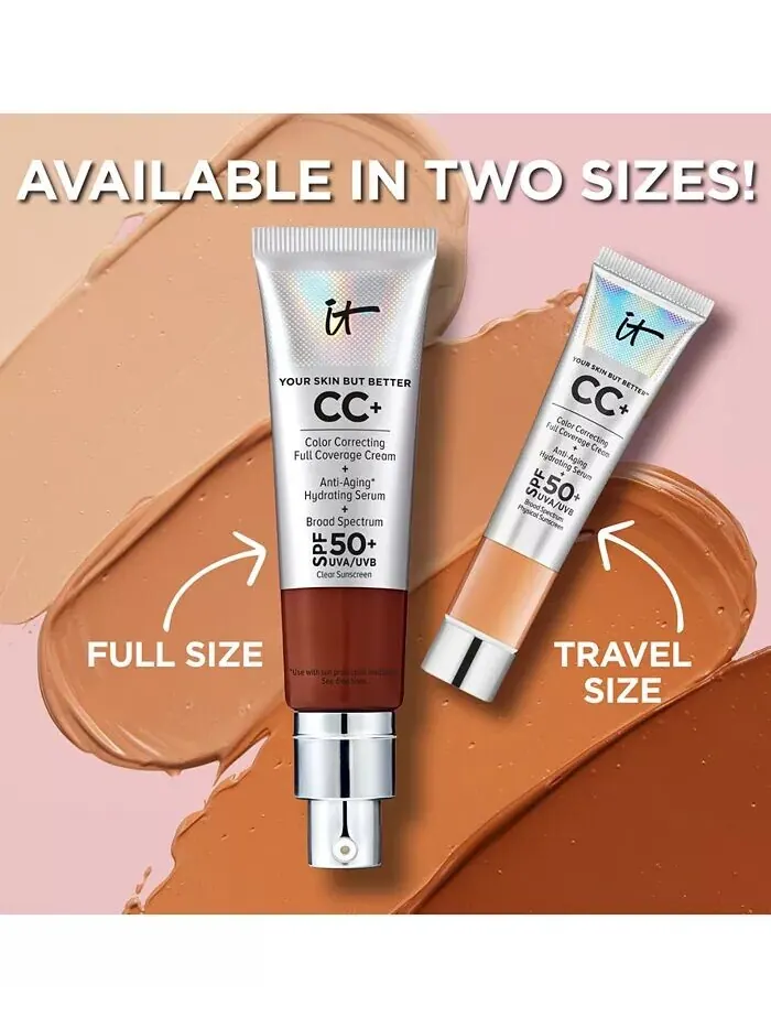 CC+ Крем с SPF 50+ It Cosmetics, цвет Fair Porcelain — изображение 9 из 10