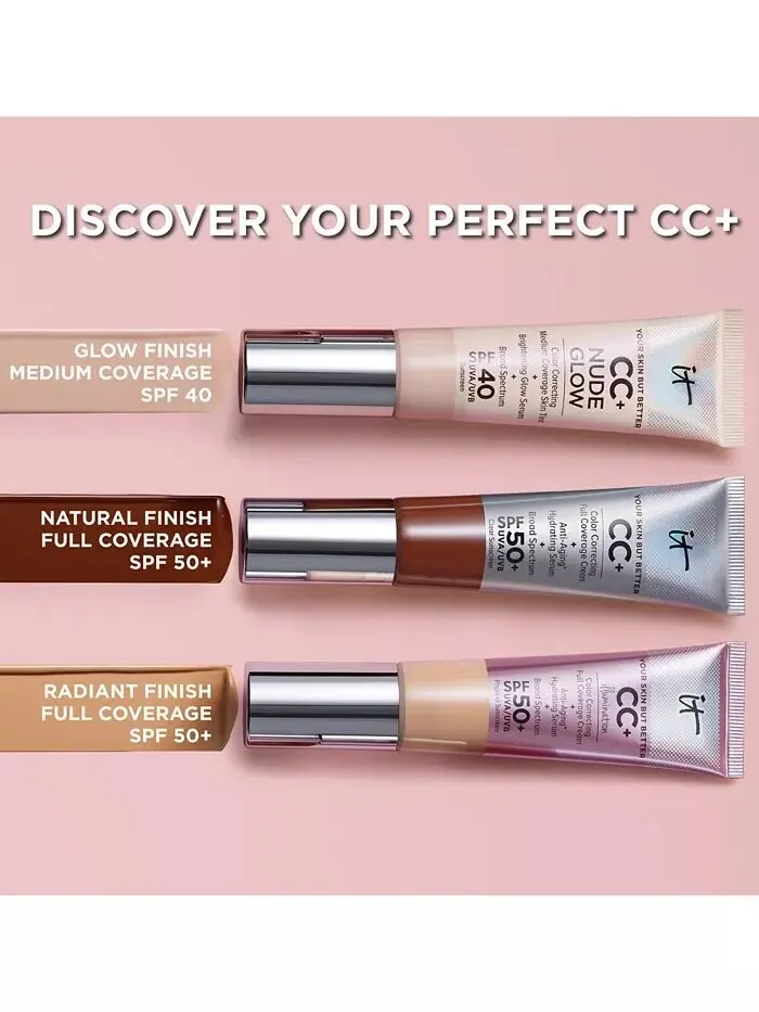 CC+ Крем с SPF 50+ It Cosmetics, цвет Deep Bronze — изображение 9 из 10