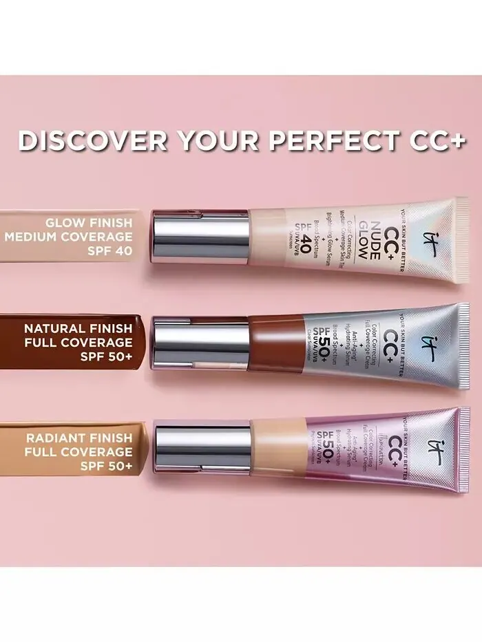 CC+ Крем с SPF 50+ It Cosmetics, цвет Deep Mocha — изображение 8 из 10