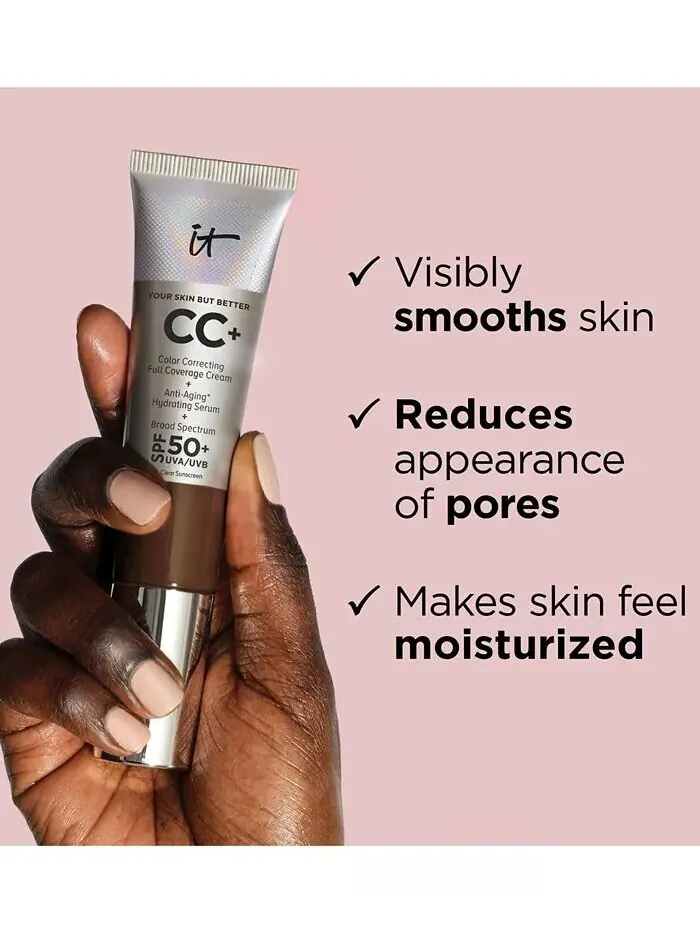 CC+ Крем с SPF 50+ It Cosmetics, цвет Neutral Medium — изображение 6 из 10