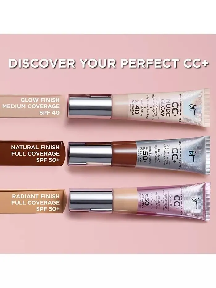 CC+ Крем с SPF 50+ It Cosmetics, цвет Neutral Medium — изображение 8 из 10