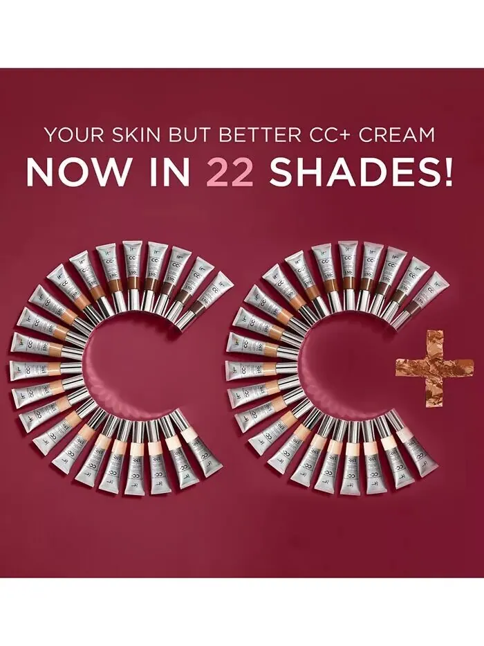 CC+ Крем с SPF 50+ It Cosmetics, цвет Fair Light — изображение 7 из 10