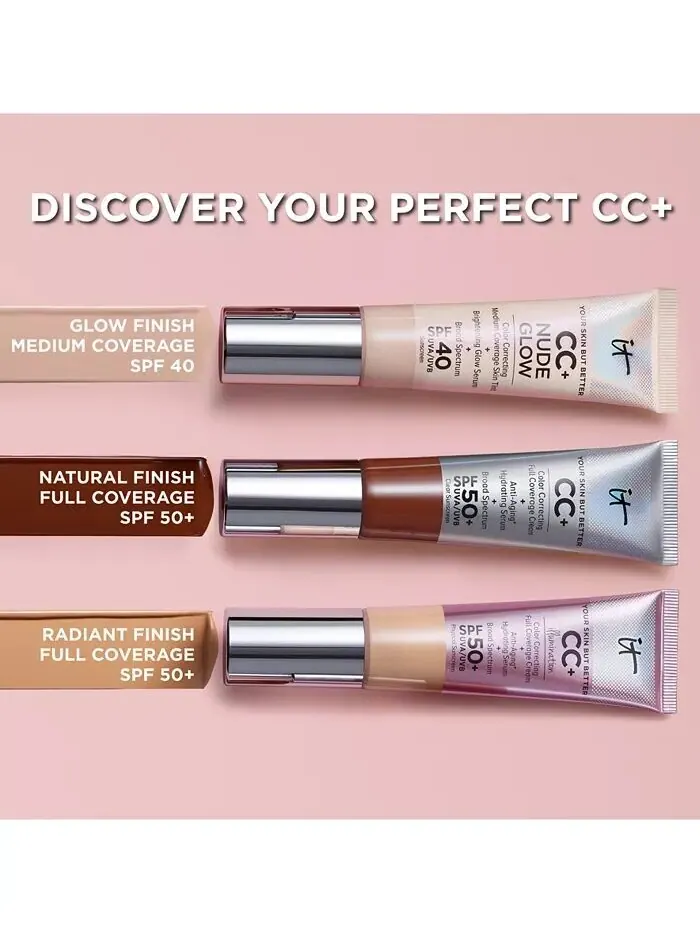 CC+ Крем с SPF 50+ It Cosmetics, цвет Fair Light — изображение 8 из 10