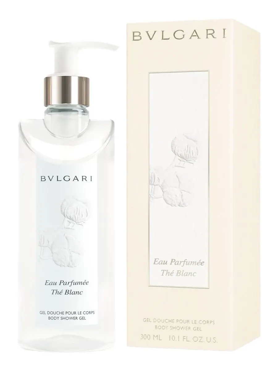 BVLGARI Гель для душа Eau Parfumée Thé Blanc, 10,1 унции — изображение 2 из 4