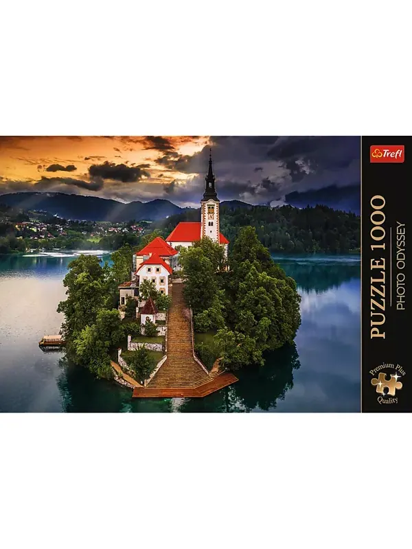 Пазл Premium plus из 1000 деталей — озеро Блед, Словения Trefl — изображение 3 из 3