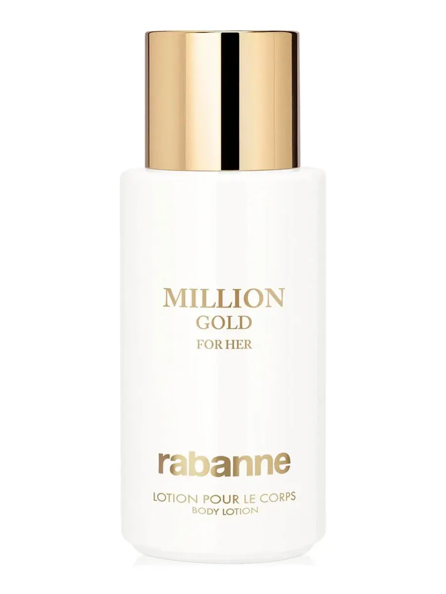 Rabanne Ароматизированный лосьон для тела Million Gold For Her, 6,8 унций — изображение 1 из 4