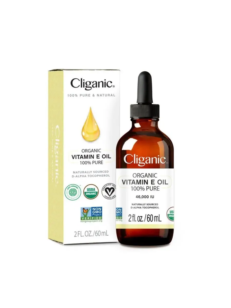 Органическое масло витамина Е - 57 г Cliganic — мульти