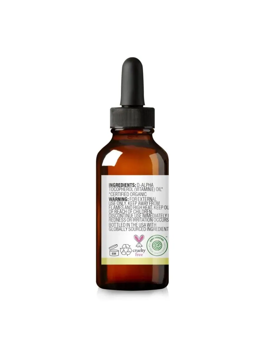 Органическое масло витамина Е - 57 г Cliganic — изображение 2 из 7