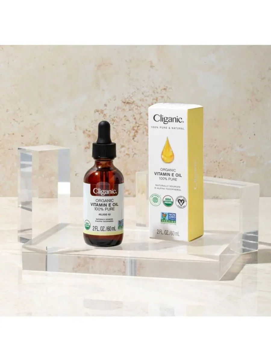 Органическое масло витамина Е - 57 г Cliganic — изображение 3 из 7
