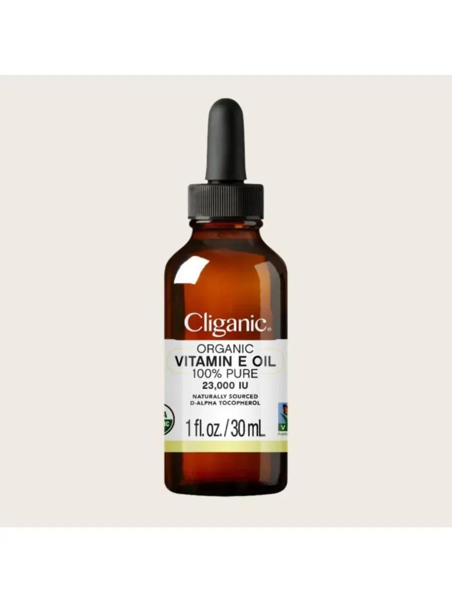 Органическое масло витамина Е - 57 г Cliganic — изображение 4 из 7