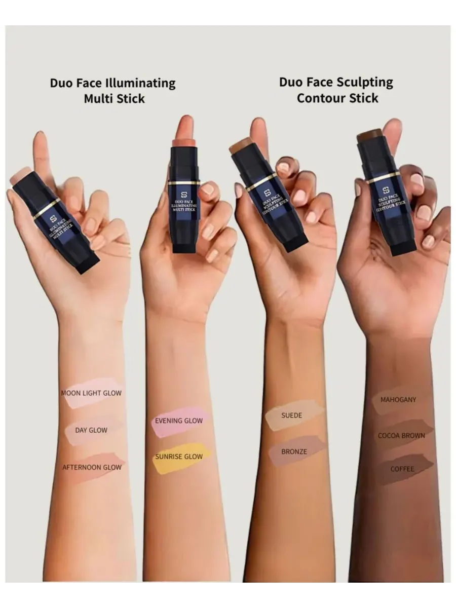 Набор Sculpt and Radiance Duo Set SIIA Cosmetics, золотой sculpt — изображение 4 из 6