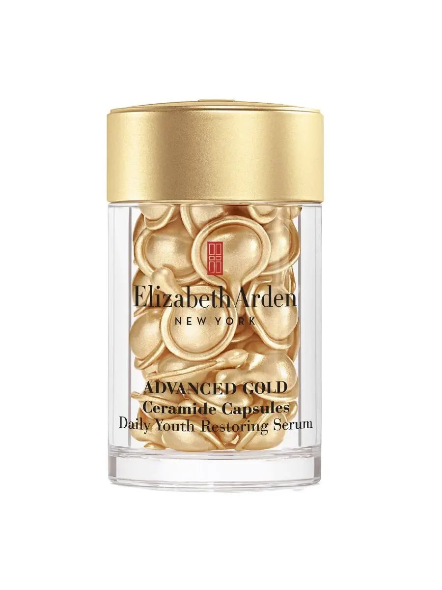 Сыворотка для лица с керамидами в капсулах Advanced Gold Ceramide Daily Youth Restoring Serum, 30