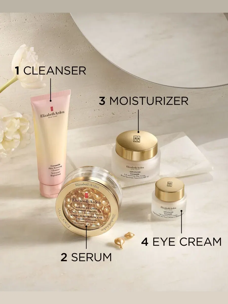 Сыворотка для лица с керамидами в капсулах Advanced Gold Ceramide Daily Youth Restoring Serum, 30 — изображение 15 из 15