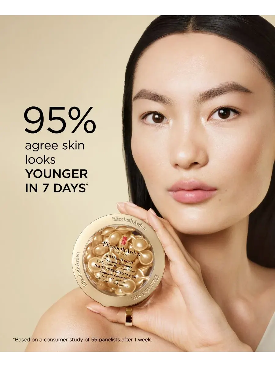 Сыворотка для лица с керамидами в капсулах Advanced Gold Ceramide Daily Youth Restoring Serum, 30 — изображение 6 из 15