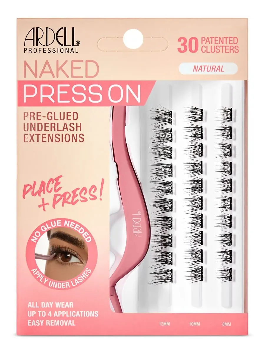 Ardell Накладные ресницы Naked Press On Pre-Glued Underlash Extensions - Натуральный цвет — мульти