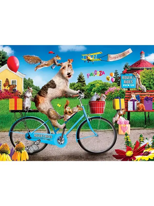 Шедевры дикие и причудливые — пазл EZ Grip из 300 деталей на вездеходе Masterpieces Puzzles — изображение 2 из 3