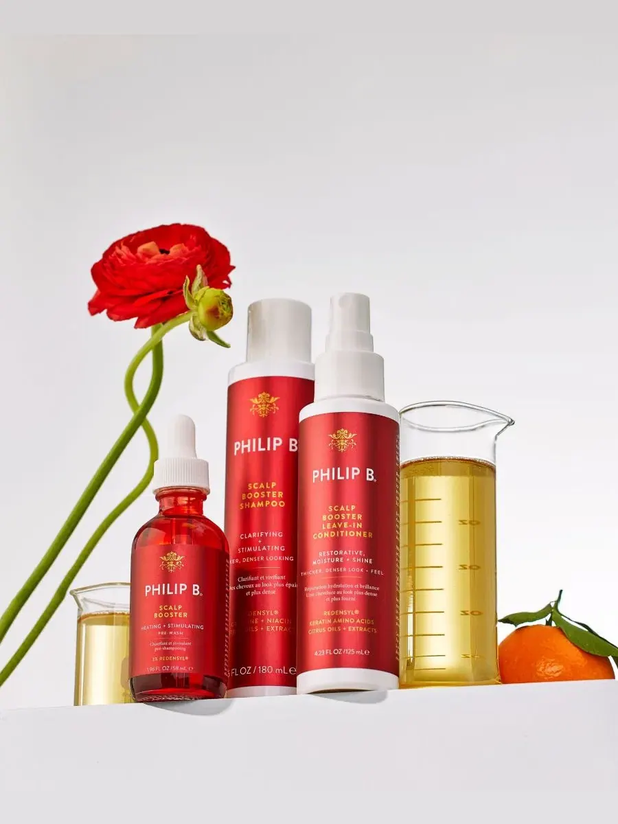 Набор для ухода за кожей головы Philip B. Scalp Booster System, 4 предмета — изображение 4 из 5