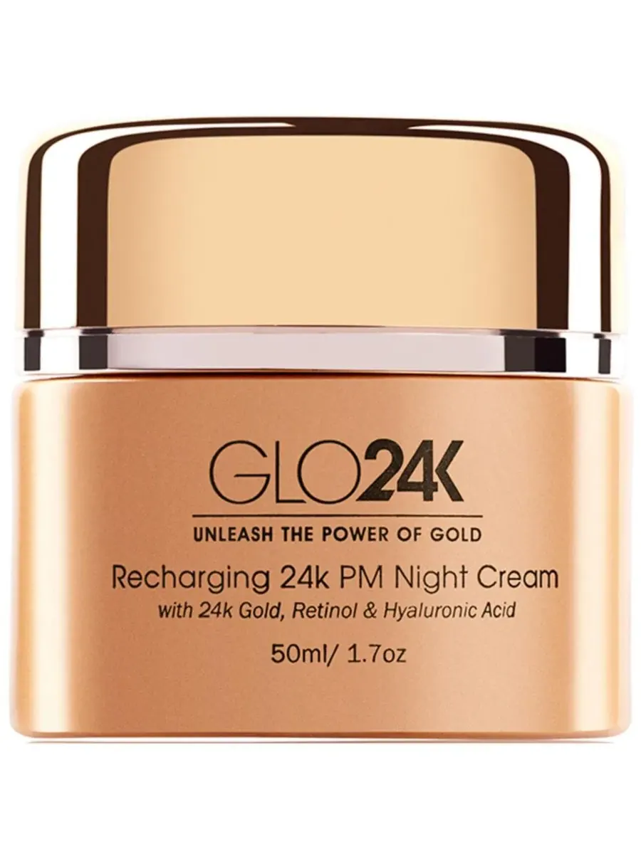 Гель для умывания Glo24K — Восстанавливающий ночной 24K PM, 48 г