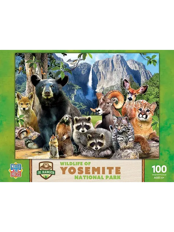 Шедевры дикой природы национального парка Йосемити — пазл из 100 деталей Masterpieces Puzzles — изображение 1 из 3