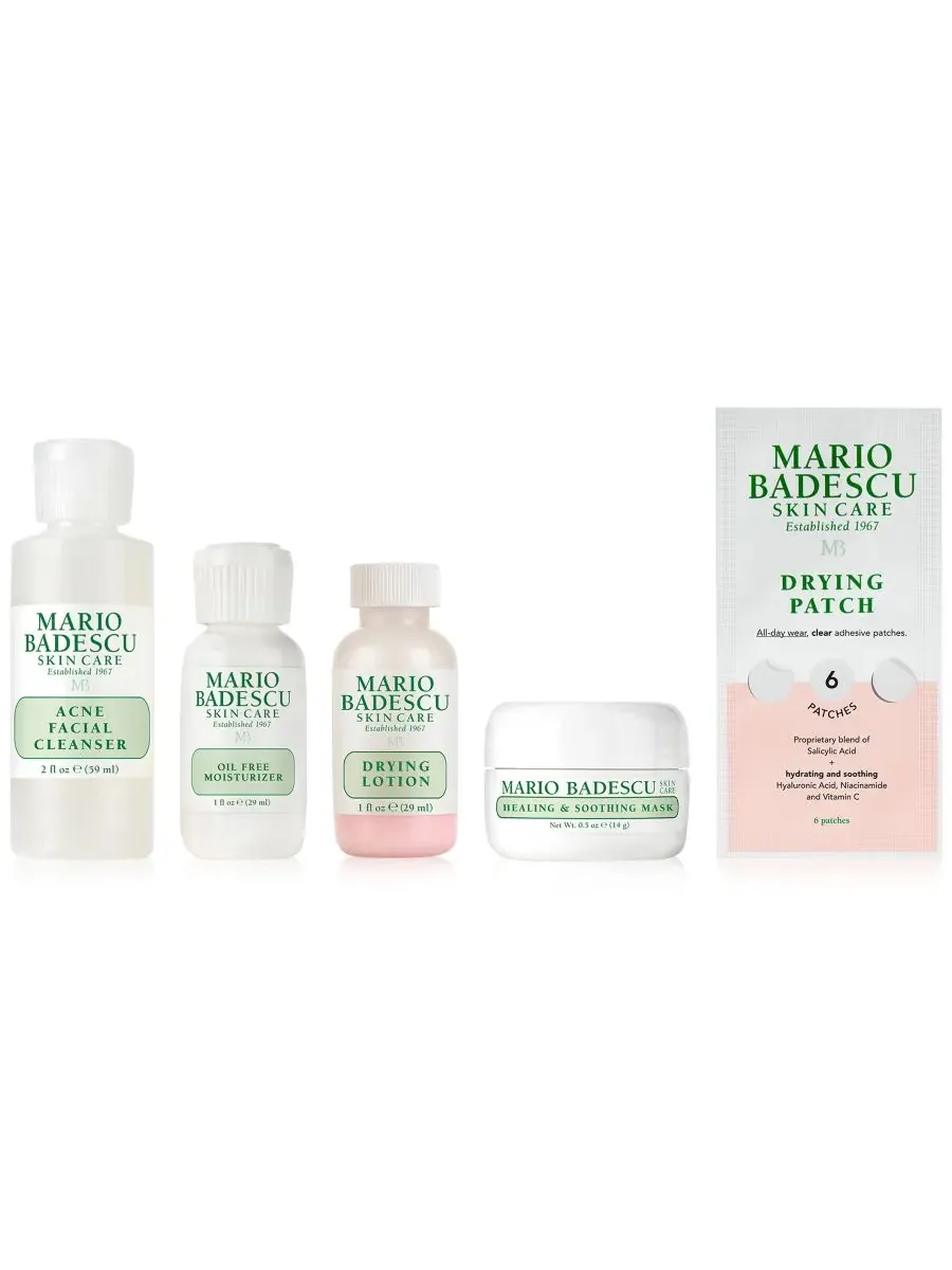 Mario Badescu Набор из 5 средств для ухода за кожей «Здоровая кожа навсегда» и «Чистая кожа» — изображение 2 из 3