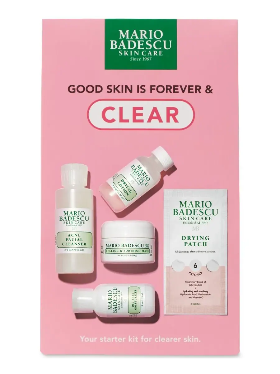 Mario Badescu Набор из 5 средств для ухода за кожей «Здоровая кожа навсегда» и «Чистая кожа» — изображение 3 из 3