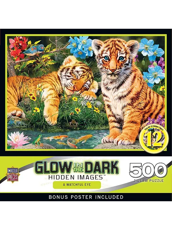 Шедевры скрытых изображений - зоркий глаз. Пазл из 500 деталей. Masterpieces Puzzles — изображение 1 из 3