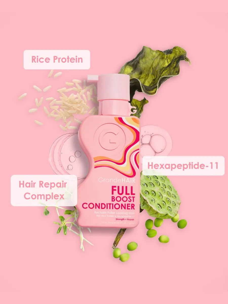 Кондиционер GrandeHAIR Full Boost, 8, 12 унций Grande Cosmetics — изображение 5 из 10