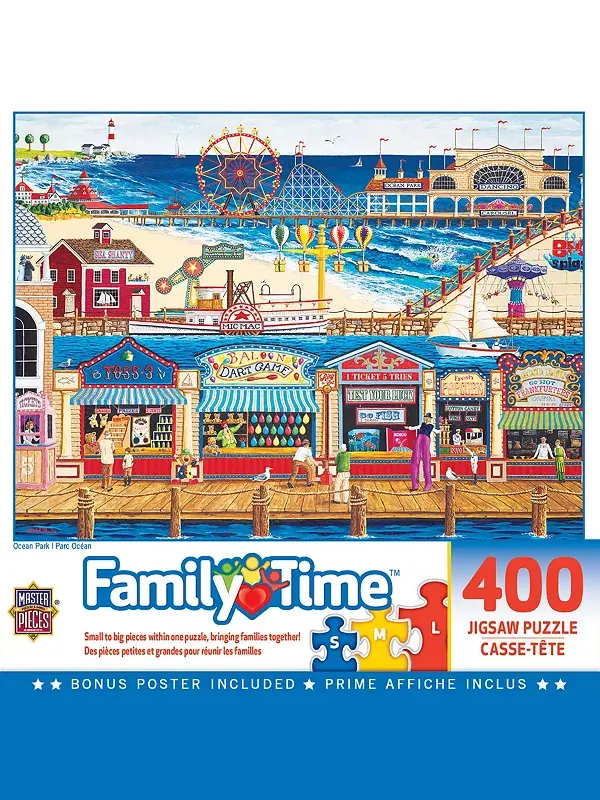 Шедевры для всей семьи - пазл Ocean Park из 400 деталей Masterpieces Puzzles — изображение 1 из 3