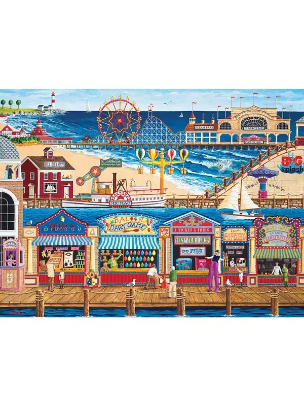 Шедевры для всей семьи - пазл Ocean Park из 400 деталей Masterpieces Puzzles — изображение 2 из 3