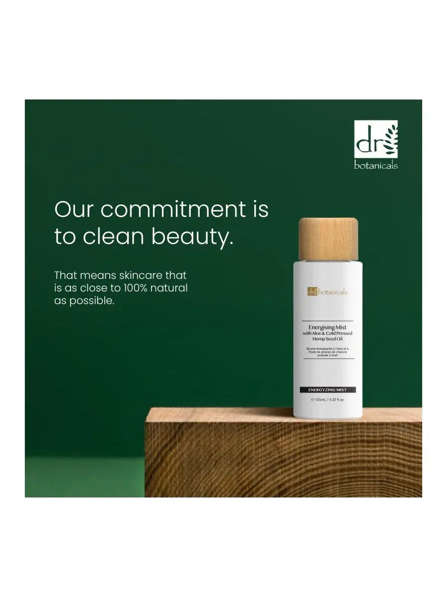 Тоник-спрей увлажняющий Energising Mist 125 мл Dr. Botanicals — изображение 5 из 6