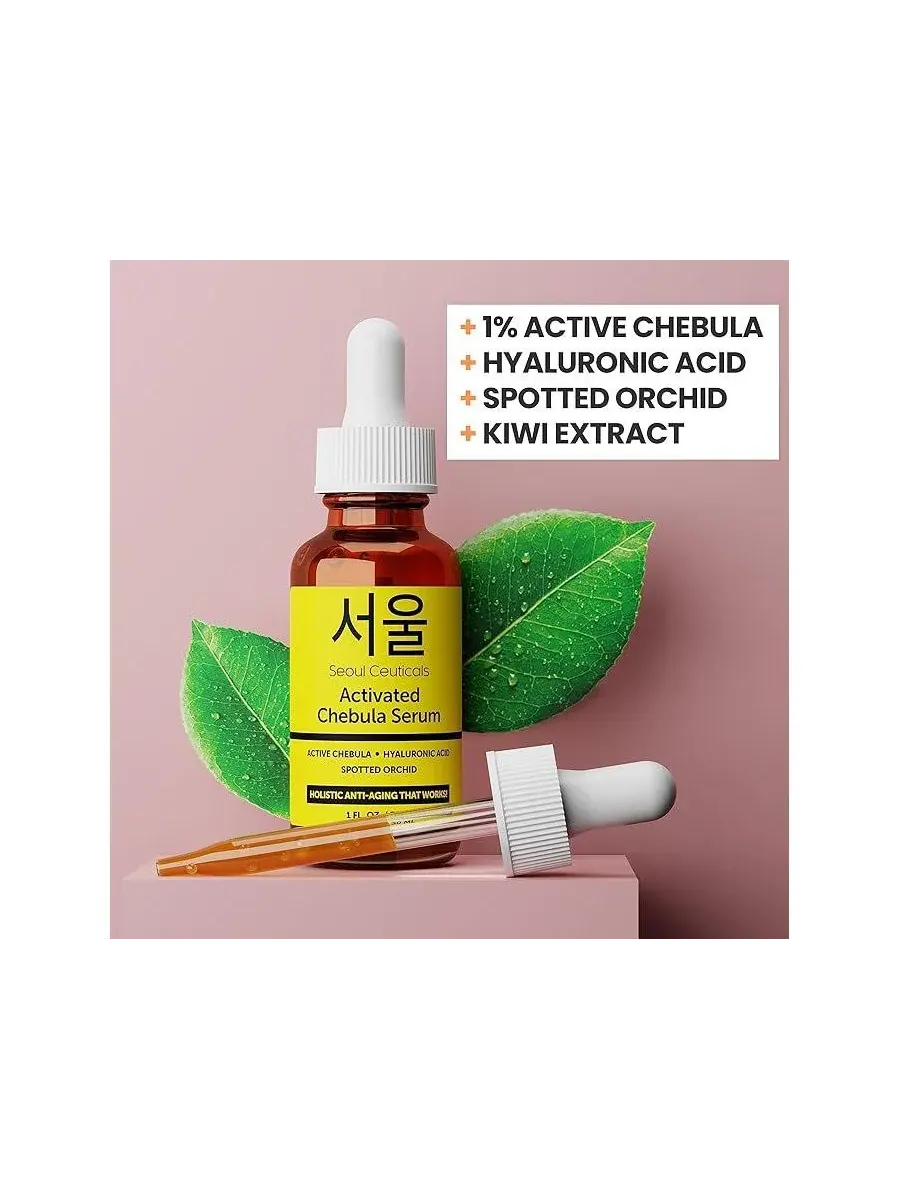 Сыворотка Seoul Ceuticals — Корейская косметика по уходу за кожей Chebula Active Serum K Beauty — изображение 6 из 6