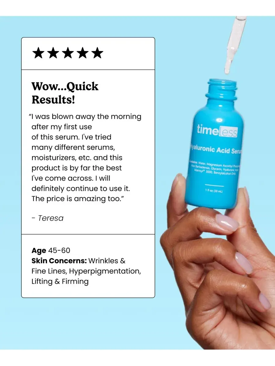 Сыворотка Timeless Skin Care — С витамином С + пептидами + гиалуроновой кислотой — изображение 5 из 7
