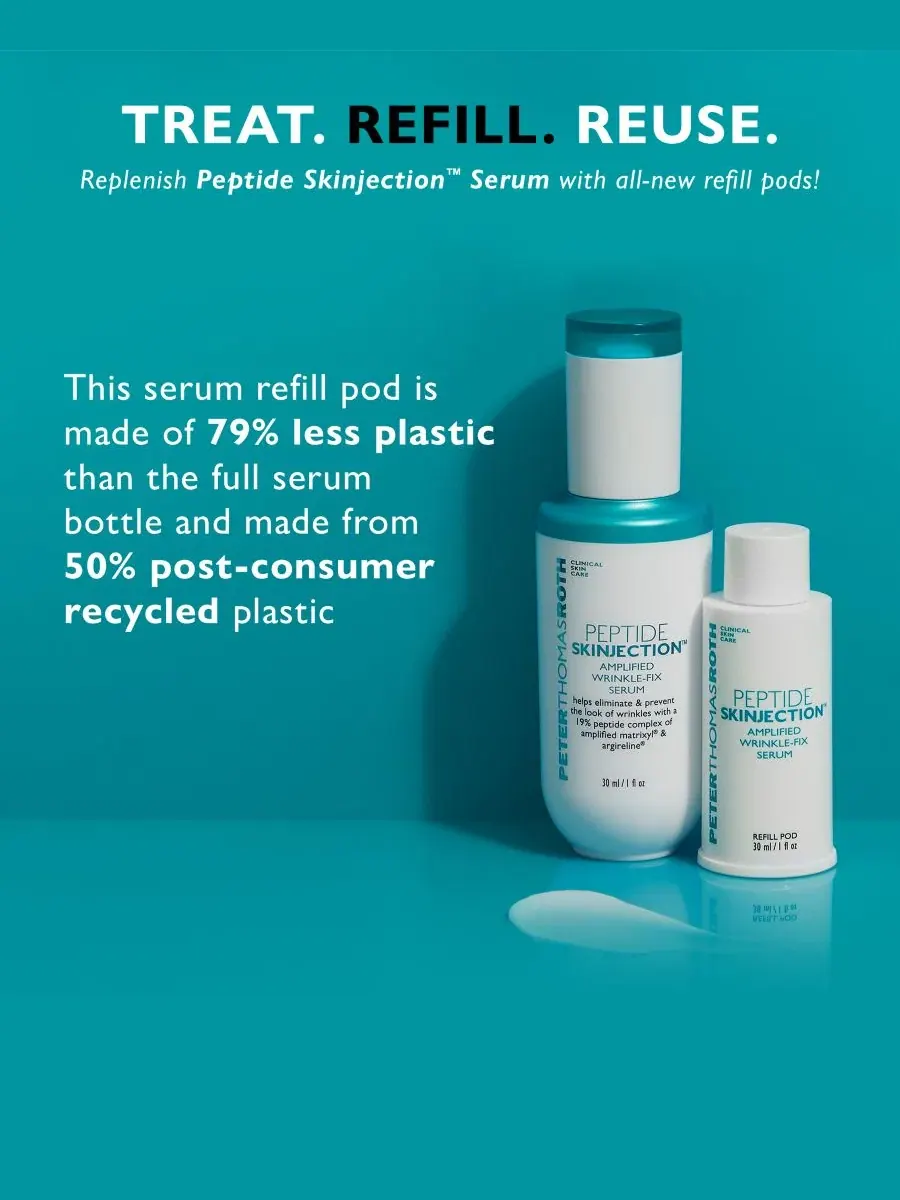 Сыворотка-рефилл для лица Peptide Skinjection Amplified Wrinkle-Fix Serum Refill Pod, 30 мл Peter — изображение 2 из 4
