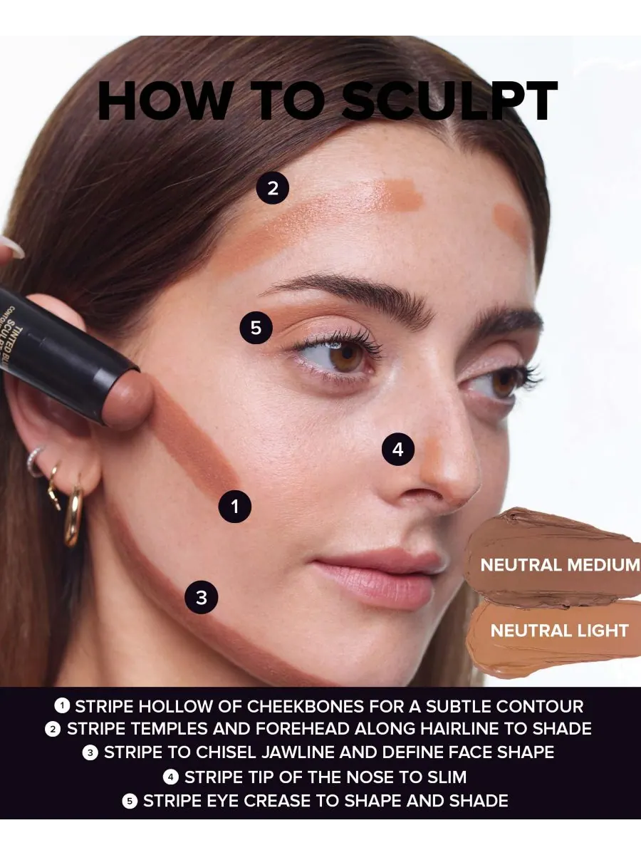 Тонированный стик для скульптурирования с эффектом размытия NUDESTIX — изображение 7 из 10