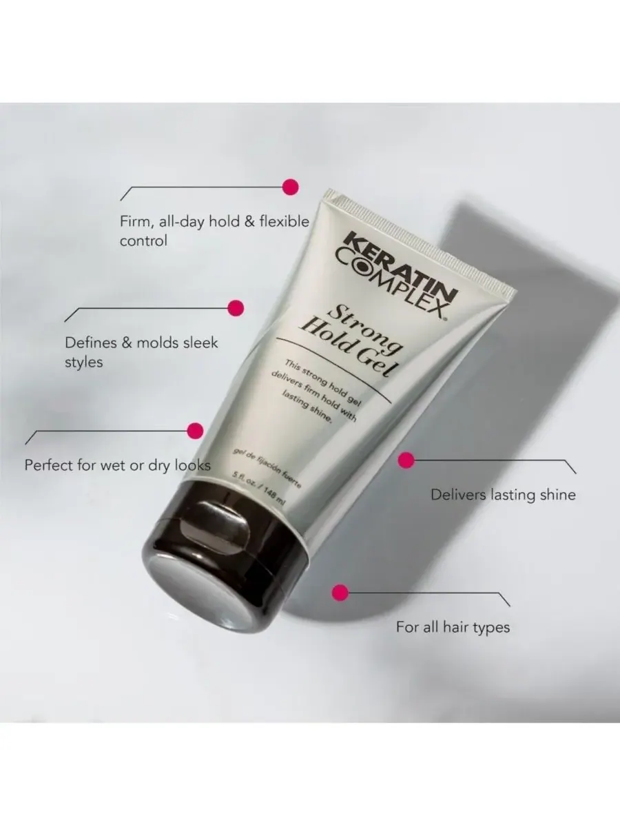Гель для сильной фиксации, 140 мл Keratin Complex — изображение 3 из 4
