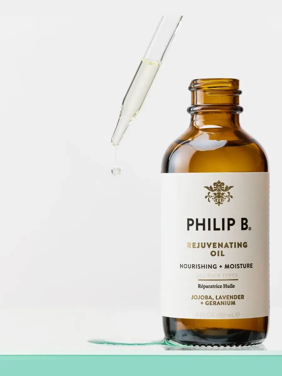 Восстанавливающее масло для волос Philip B. Rejuvenating Oil, 60 мл — изображение 4 из 4