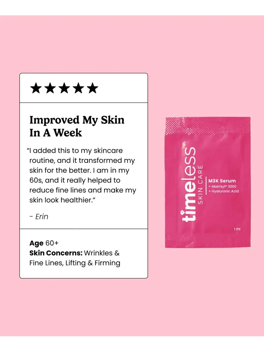 Сыворотка Timeless Skin Care — Matrixyl 3000 Peptide Complex в одноразовых пакетиках — изображение 5 из 7