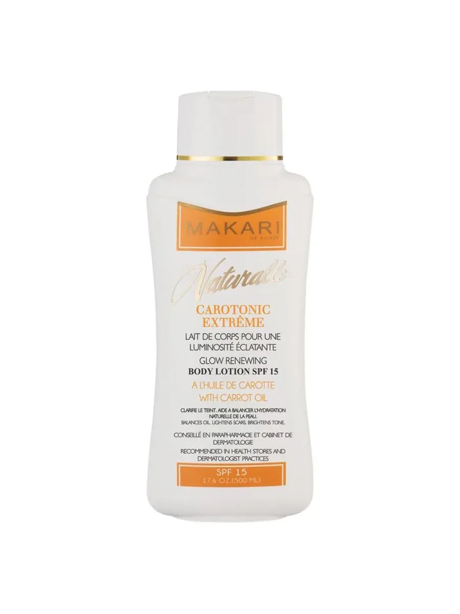 Натуральный восстанавливающий лосьон для тела Carotonic Extreme Glow - 17,6 унций Makari