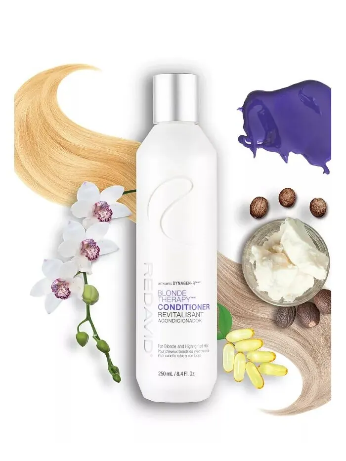 Salon Products Blonde Therapy Кондиционер для светлых и мелированных волос, 250 мл Redavid — изображение 2 из 4