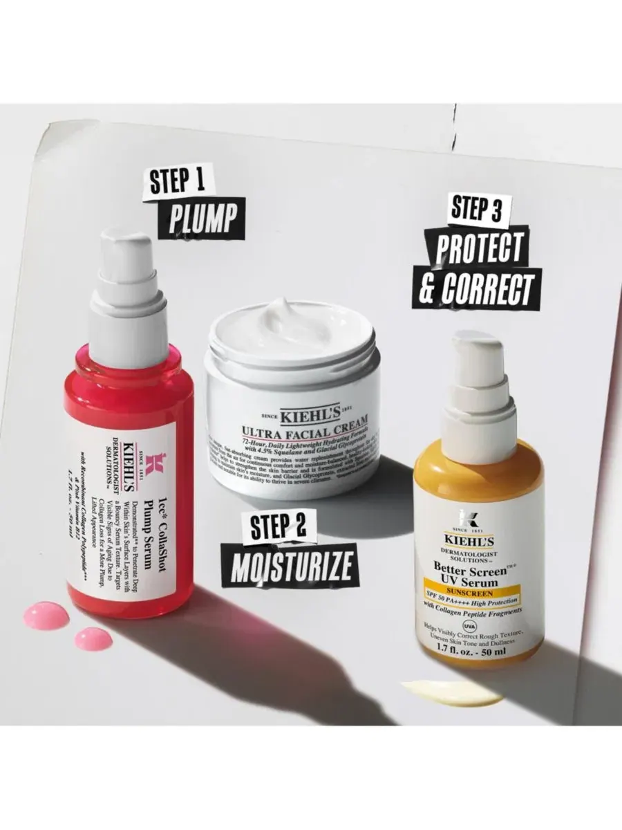 Сыворотка для упругости кожи CollaShot Plumping Serum, 50 мл Kiehl's Since 1851 — изображение 3 из 7