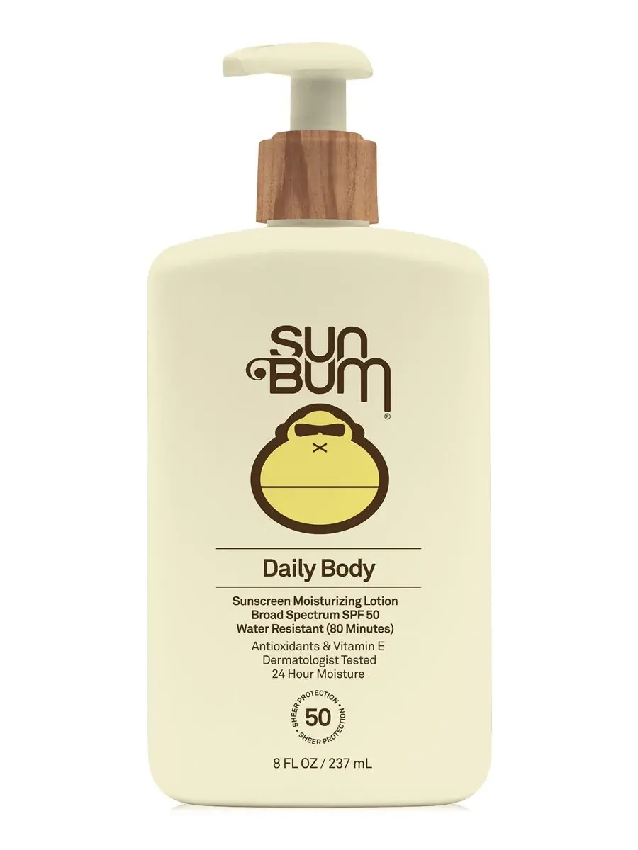 Sun Bum Увлажняющий солнцезащитный лосьон для тела на каждый день, SPF 50, 237 мл — изображение 1 из 6