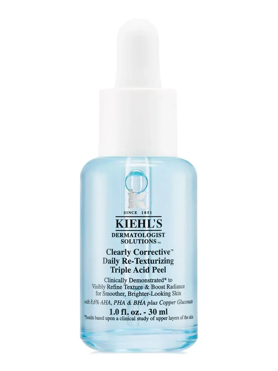 Флюид Kiehl's — Since 1851 Clearly Corrective Daily Retexturizing Triple Acid Peel — изображение 1 из 8